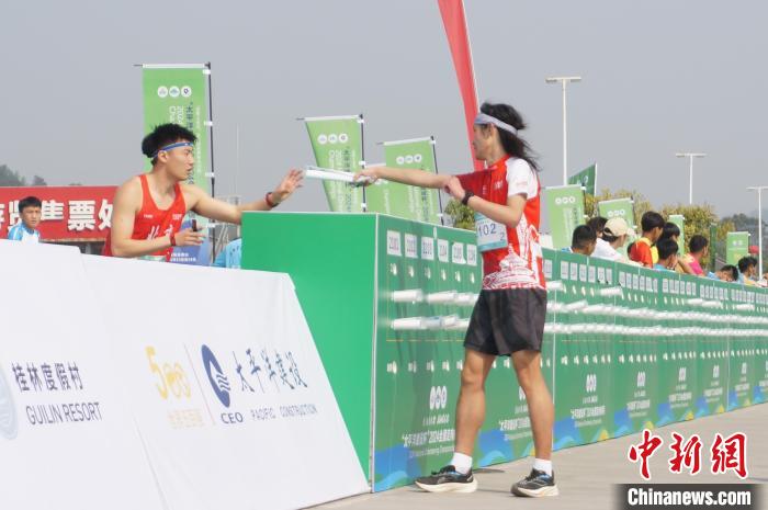 全国定向锦标赛在广西桂林雁山区盛大开幕，汇