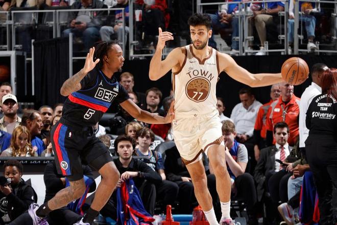 残阵勇士惨败活塞 杜伦统治攻防率队逆转